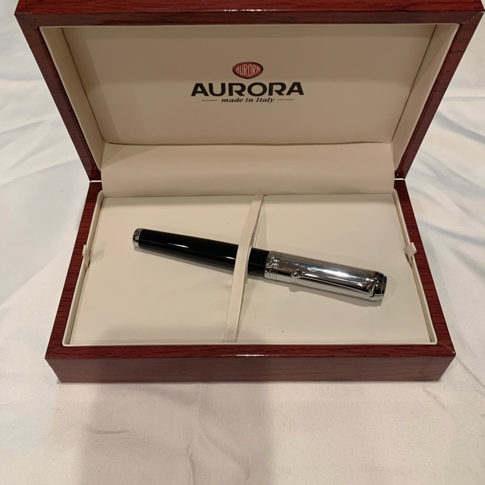New Aurora “Talentum” Rollerball with Chrome Cap
